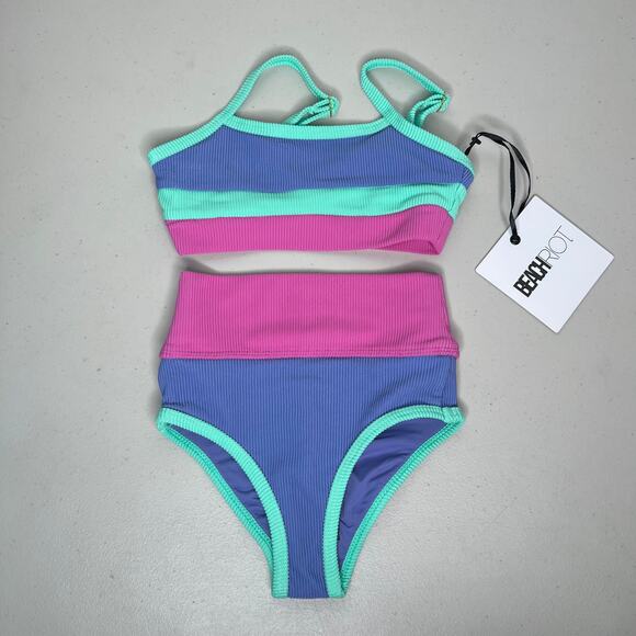 Beach Riot Toddlers Bikini Set Size 2 - Picture 2 of 6